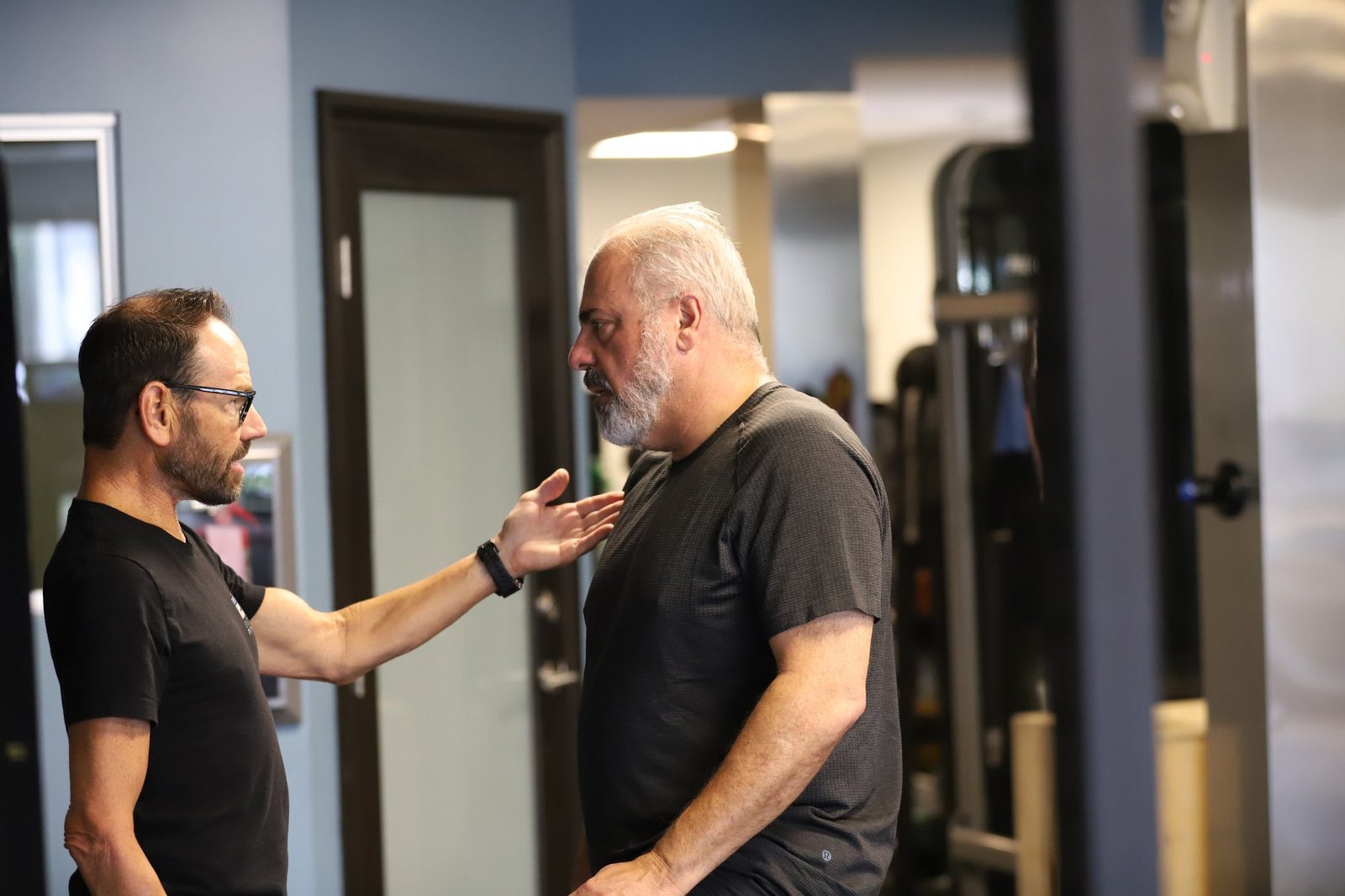 Mobility coaching at Executive Fitness